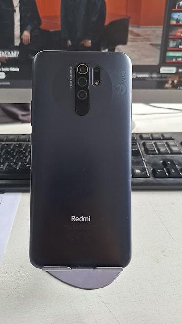 redmi note 10 pro 128 цена в бишкеке: Redmi, Redmi 9, 64 ГБ, цвет - Серый — 1