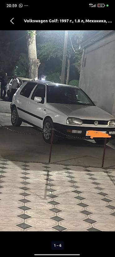 genesis 80: Volkswagen Golf: 1997 г., 1.8 л, Механика, Бензин, Хэтчбэк — 6