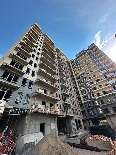 кв шлагбаум: 1 комната, 37 м², Асанбай мкр Элитка, 3 этаж, ПСО (под самоотделку) — 2