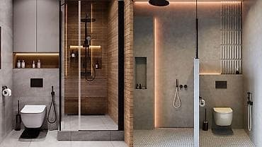 квартира на подселение: Профессиональная отделка и ремонт ванных комнат и санузлов под ключ - — 4