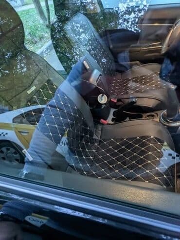 купить кожаные сиденья для авто бу: Чехлы Кожаные, цвет - Черный, Новый, Платная доставка, Самовывоз — 2