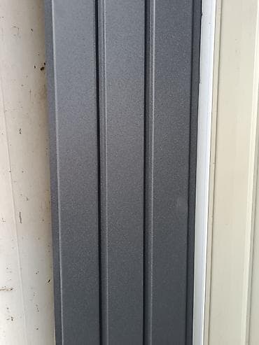 двускатный двускат: Профнастил (стеновой/кровельный) с продольными ребрами жесткости. - — 2