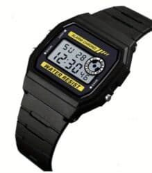 очки для защиты от компьютера: - Корпус черный матовый. - Функции: будильник, хронограф/секундомер — 1