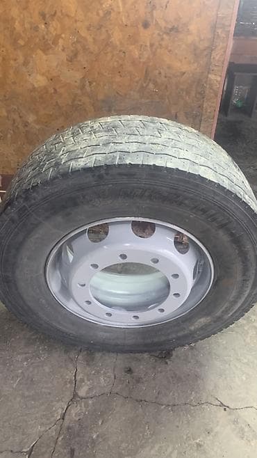 Унаа: Дөңгөлөктөр монтажда 315 / 70 / R 22,5, All-season, Колдонулган, 1 даана, Жүк ташуучу унаалар/Автобустар, Темир, тешиктери - 10 — 2