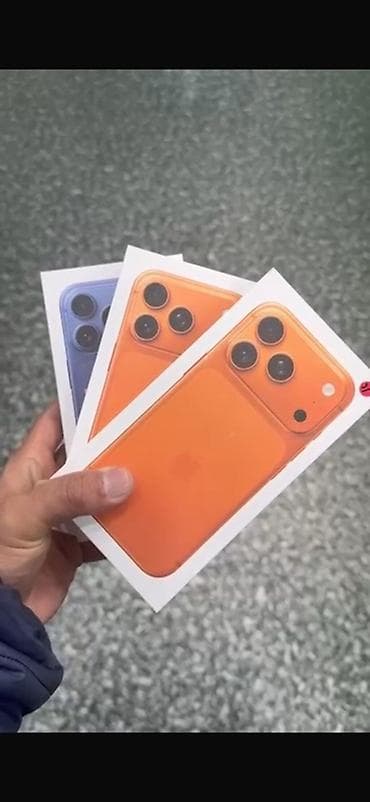 iphone se 32gb: IPhone 17 Pro, Новый, 256 ГБ, Оранжевый, Коробка, 100 % — 3