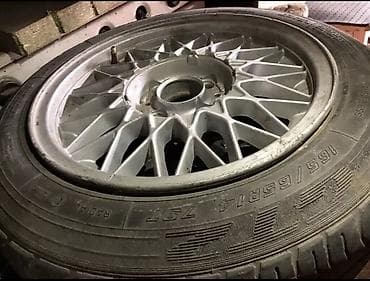 bbs rs: Литые Диски R 14 BBS, Комплект, отверстий - 4, Б/у — 9