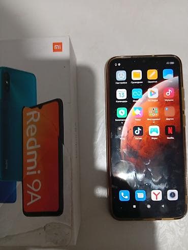 Техника и электроника: Смартфон Xiaomi Redmi 9А. памят 32. состояние идеалное. один хозяин — 1