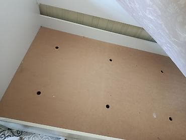 used bed: Односпальная кровать, Б/у, С матрасом, длина - 180 см — 4