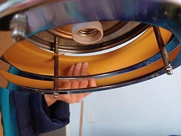 string art: Подвесная люстра - Тип: потолочный подвес, одна лампа. - Патрон — 1