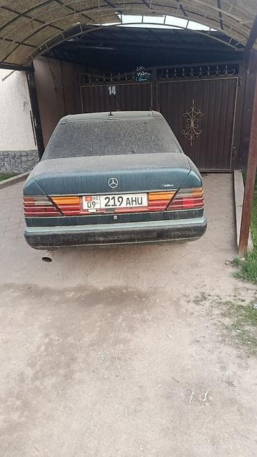 Транспорт: Mercedes-Benz W124: 1989 г., 2.3 л, Кол менен иштөөчү, Бензин, Седан — 4