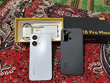 e96a hoco: Poco X8 Pro Max, Новый, 512 ГБ, цвет - Белый, 2 SIM — 1