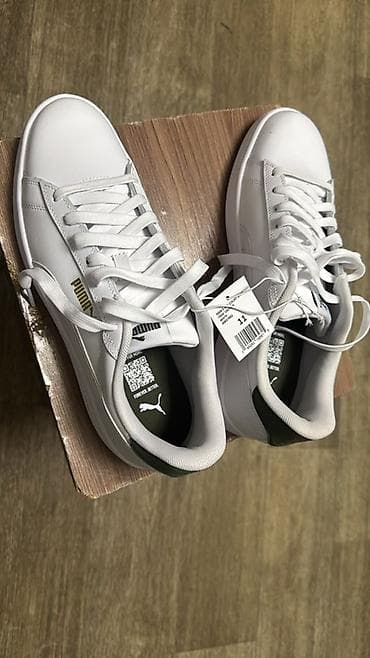 Личные вещи: Кроссовки Puma Smash v2 (модель на шнуровке) - Цвет: белый с — 2