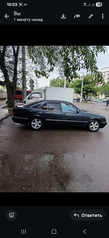 телячья кожа: Мерседесбенс миленум 2001 год обещает 2,4 автомат кож салон родной — 3