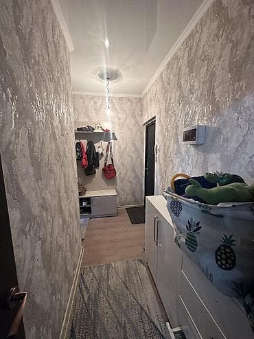 одно комнатный квартира ош: 2 комнаты, 45 м², 108 серия, 7 этаж, Евроремонт — 10