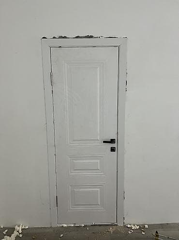 жыгачтан: Буюртмага жыгач эшик, Ички, Жеке менчик үй үчүн, Бир эшиктуу, Ачылма, Кепилдиги, Тейлөө — 3