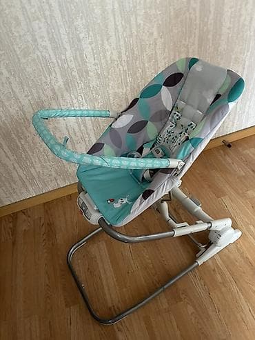 Детские стулья: Детский шезлонг, Новый, Электронная, Железо, цвет - Серый — 3