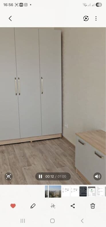 квартира на долгий срок восток 5: 2 комнаты, Агентство недвижимости, Без подселения, С мебелью полностью — 4