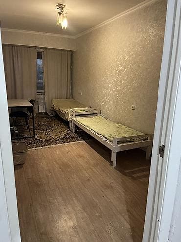 манас квартиры: 2 комнаты, 53 м², Индивидуалка, 5 этаж, Старый ремонт — 1