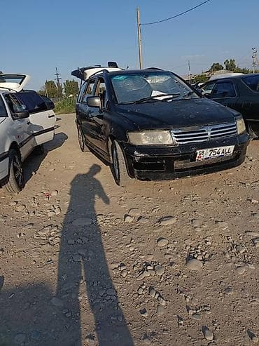 Mitsubishi Chariot: 1999 г., 2.4 л, Автомат, Бензин, Вэн/Минивэн lalafo.kg да Mitsubishi Chariot: 1999 г., 2.4 л, Автомат, Бензин, Вэн/Минивэн