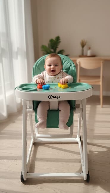 Стульчик для кормления, Б/у, Другой бренд, Пластик, Другой вид, цвет - Зеленый at lalafo.kg Стульчик для кормления, Б/у, Другой бренд, Пластик, Другой вид, цвет - Зеленый