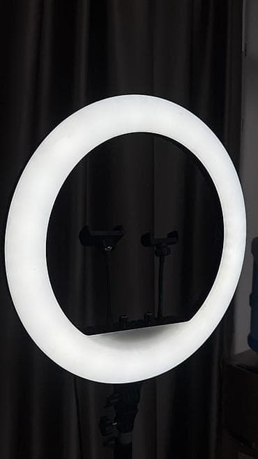 ring fit: Кольцевая LED‑лампа на штативе для фото/видео, стримов и бьюти-съёмок — 2