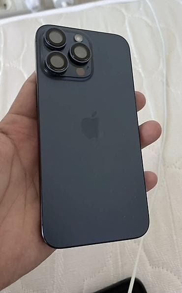 IPhone 15 Pro Max (титановый корпус, цвет — тёмно‑синий/Blue) - Экран