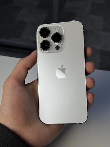 айфон заблокированый: IPhone 14 Pro, Б/у, 128 ГБ, White Titanium, 83 % — 1