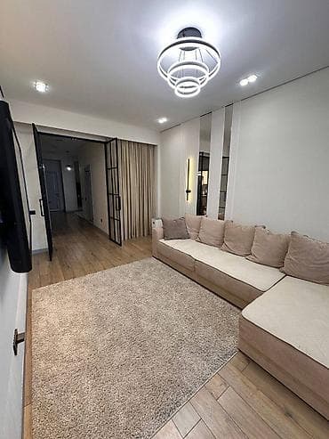 Недвижимость: 3 комнаты, 116 м², Асанбай мкр Элитка, 3 этаж, Дизайнерский ремонт — 2