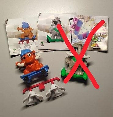 Спорт и хобби: Kinder Maxi (Киндер Макси) Мамонты. Коллекционные фигурки с — 1