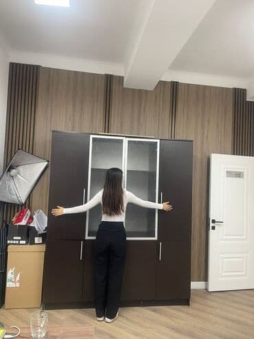 самые дешевые шкафы купе: Шкаф-купе/стеллаж для офиса или дома, темный венге - Корпус: ЛДСП — 8