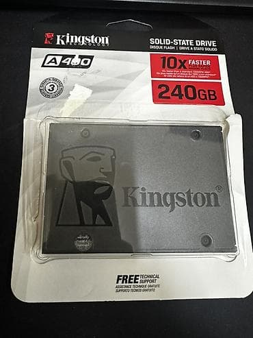 Техника и электроника: Накопитель, Kingston, SSD, 256 ГБ, 2.5", Для ноутбука — 1