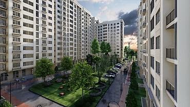 1 комната, 45 м², Элитка, 12 этаж, Готовая ПСО (под самоотделку) — 3