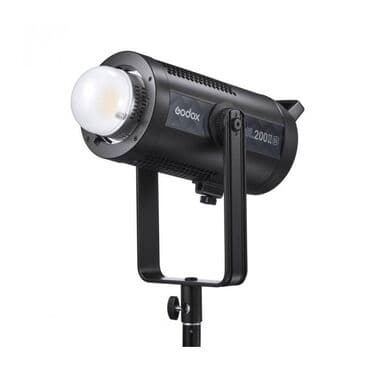 кольцевая лампа для видео: Студийный Осветитель Godox SL200II Bi Это компактный биколорный — 3
