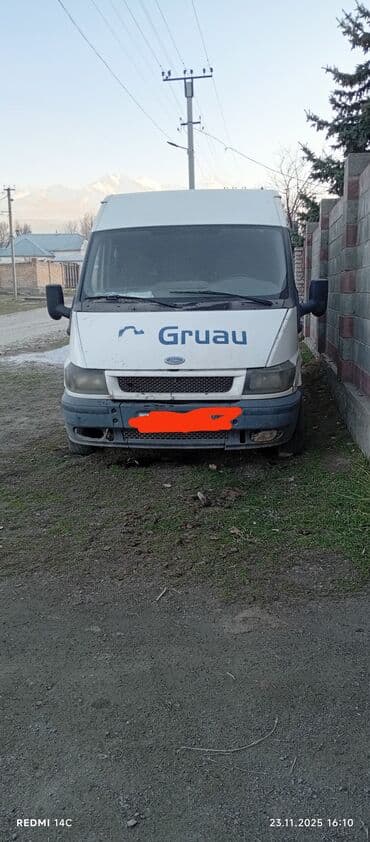 винтовой домкрат: Ford Transit: 2003 г., Механика, Дизель, Фургон — 2