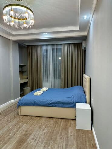 центр отдыха бишкек: 2 комнаты, Душевая кабина, Постельное белье, Кондиционер — 11