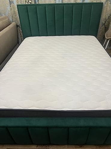 Эки кишилик керебеттер: С!Р! ДЕШЕВО 14т.с. Матраса нет. Шикарная 2спальная кровать с — 7