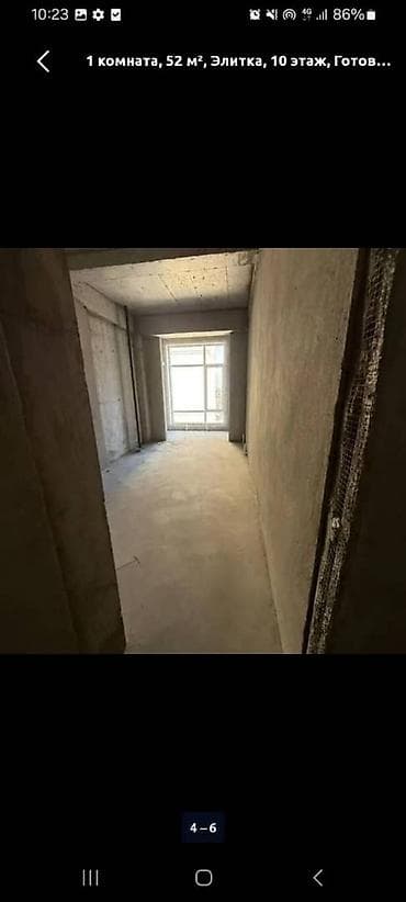 бакаева 51: 1 комната, 52 м², Элитка, 10 этаж, Готовая ПСО (под самоотделку) — 2