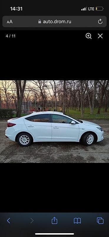 машина маз: Hyundai Elantra: 2020 г., 1.6 л, Бензин, Седан — 8