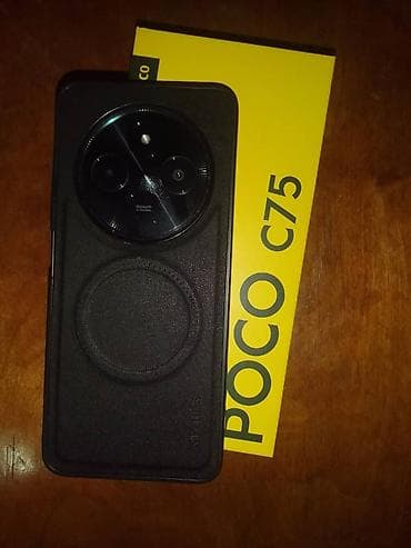 Poco C75, 256 ГБ, цвет - Черный