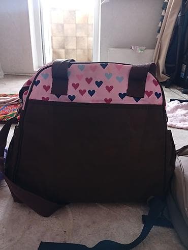 Балдар дүйнөсү: Продам сумки и комбинезон цена розово коричневой 500 серая сумка для — 4