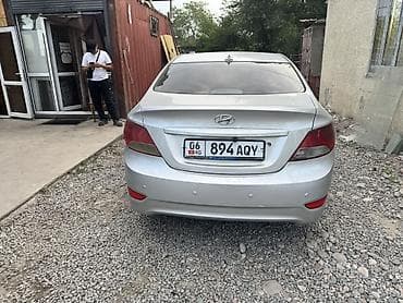 zero x neo: Hyundai Accent: 2012 г., 1.6 л, Механика, Газ, Седан — 1