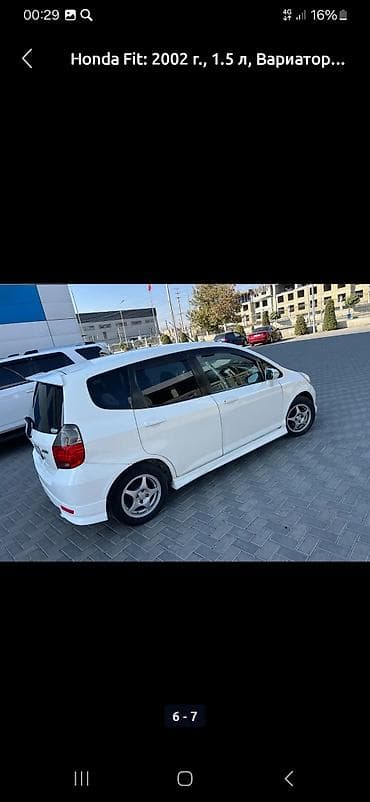 fit 2012: Honda Fit: 2002 г., 1.5 л, Вариатор, Бензин, Хэтчбэк — 1