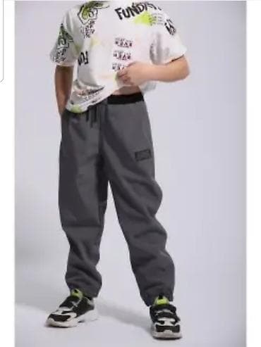 Бөбөктөр үчүн топтомдор: Жынсылар жана шымдар, түсү - Боз — 1