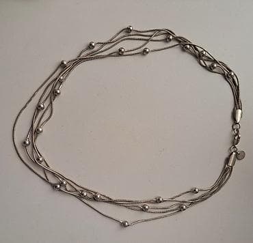 серебро монеты: Цепочка, Проба 925, Женские, Б/у — 1