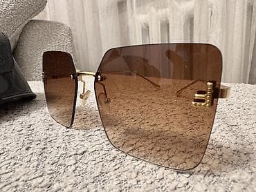 фенди: Солнцезащитные очки очки, Fendi, Женские, Квадратные, Линзы градиентные — 6