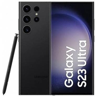 Samsung Galaxy S23 Ultra, Б/у, 512 ГБ, цвет - Черный, eSIM, 1 SIM