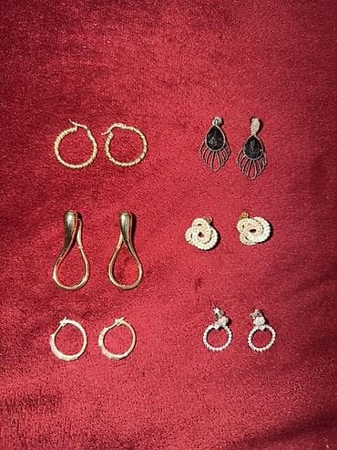 Серьги: Продаются сережки ( некоторые серебро) Цена договорная! — 2