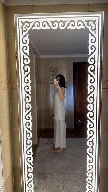 slim patch: Повседневное платье, Лето, Длинная модель, Трапеция, M, S — 6