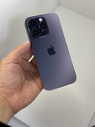 Техника и электроника: IPhone 14 Pro, Б/у, 256 ГБ, Deep Purple, 85 % — 1