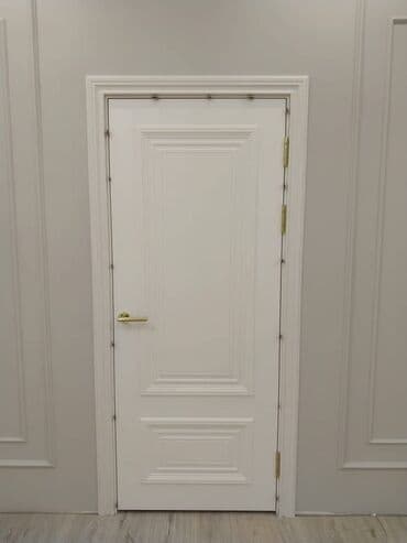 установка двери: Межкомнатная глухая дверь — 14
